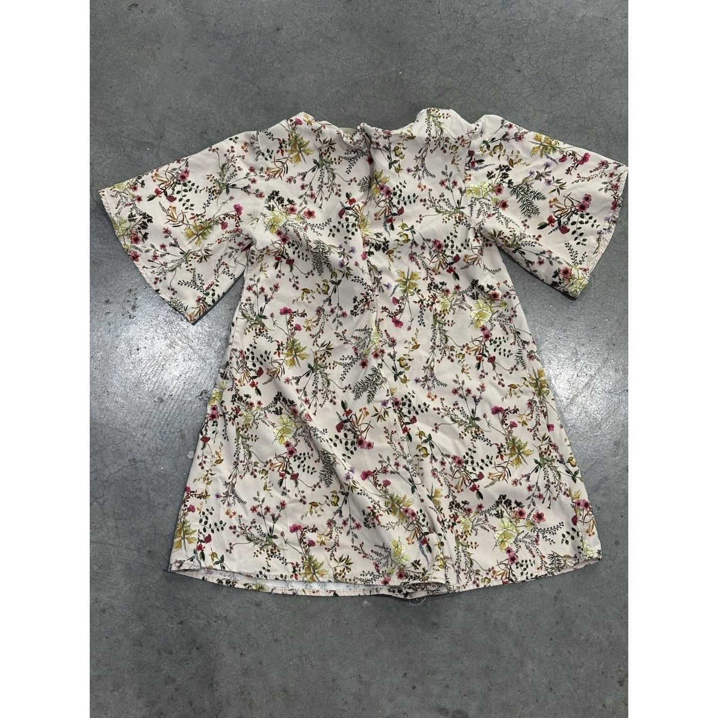 Zara Girls Floral Romper Size 7