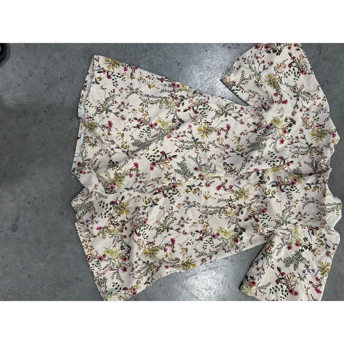 Zara Girls Floral Romper Size 7