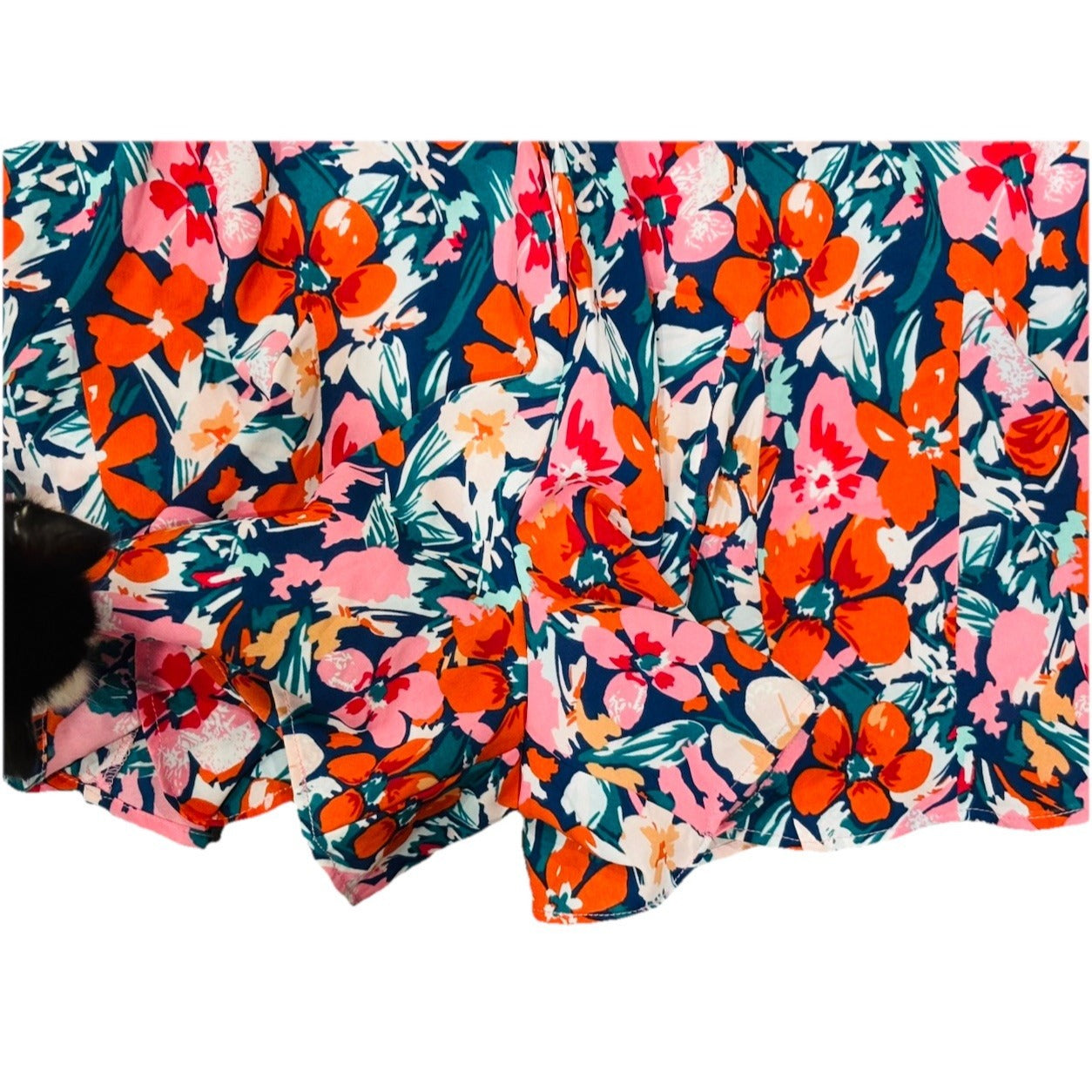 Kori Floral Print Skort Size Large NWOT