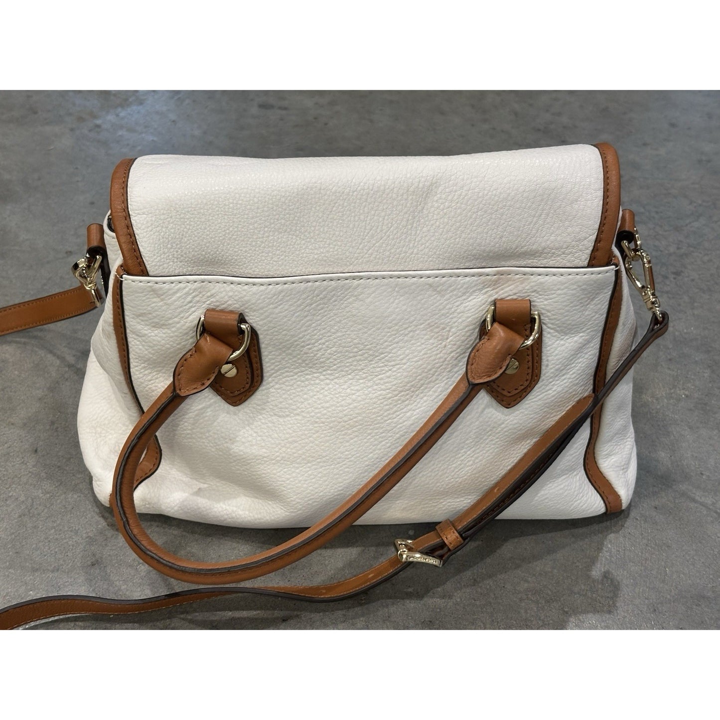 Genuine Leather Michael Kors Satchel Shoulder Crossing Bag