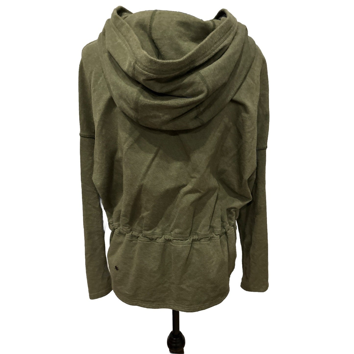 Lululemon HOLD YOUR OM HOODIE Jacket ~ Heathered Fatigue Green Size 4