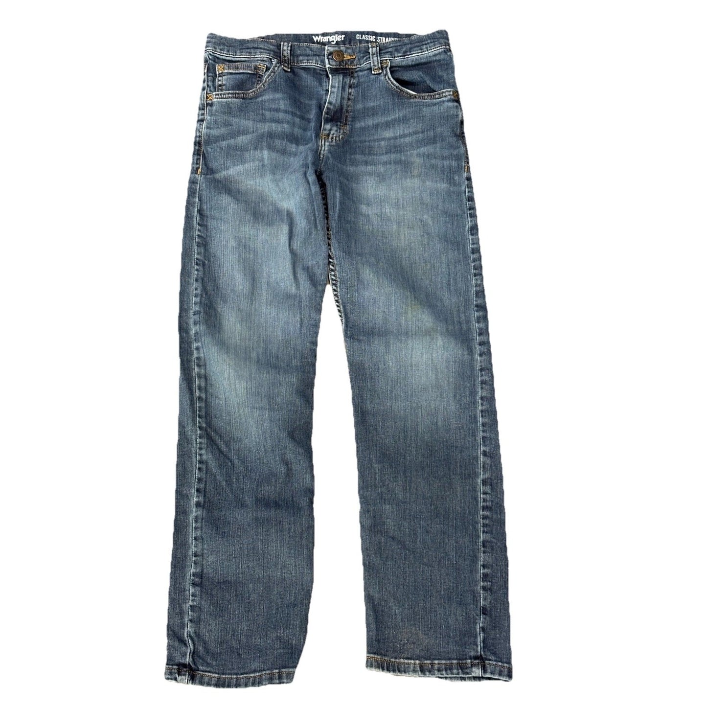 Wrangler Boys Straight Leg Denium Jeans Size 14