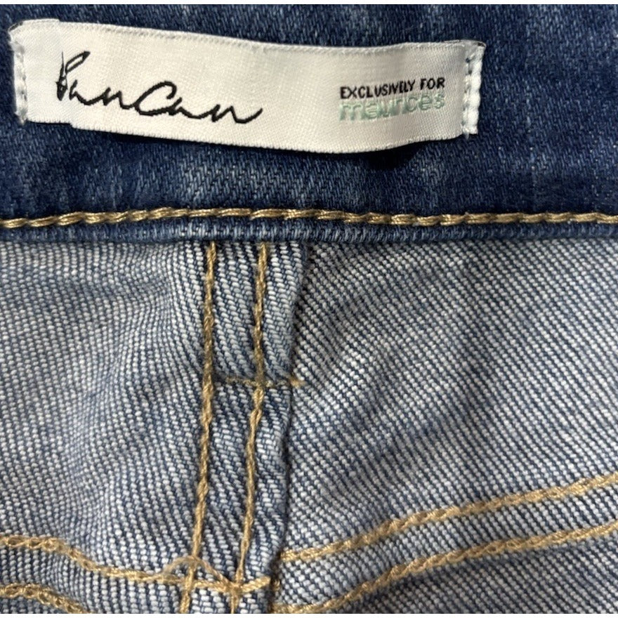Kancan Maurice’s Mid Rise Frayed Hem Blue Jeans Size 29