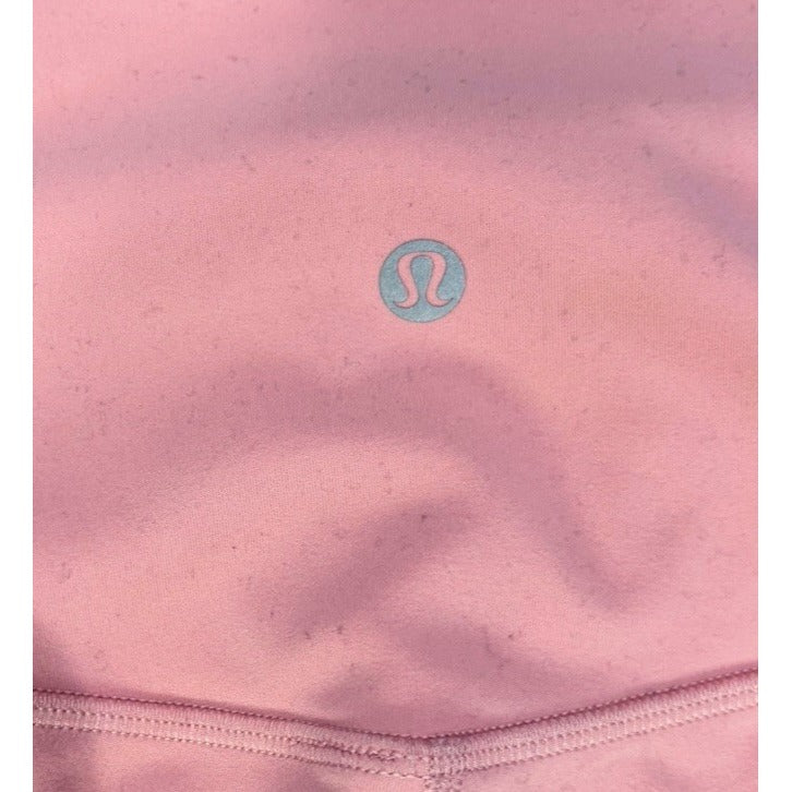 Lululemon Align Pink Highrise Cropped Leggings Size 12