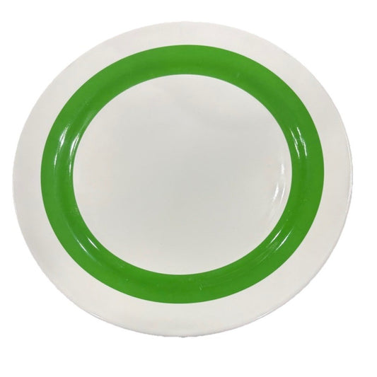 5 KATE SPADE Lenox Salad Dessert Plates Rainey Street Stripe Green Discontinued