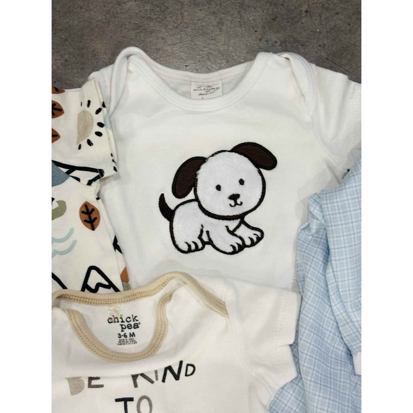 Chick Pea Swiggles Newborn - 3 Mo Baby Boy Lot