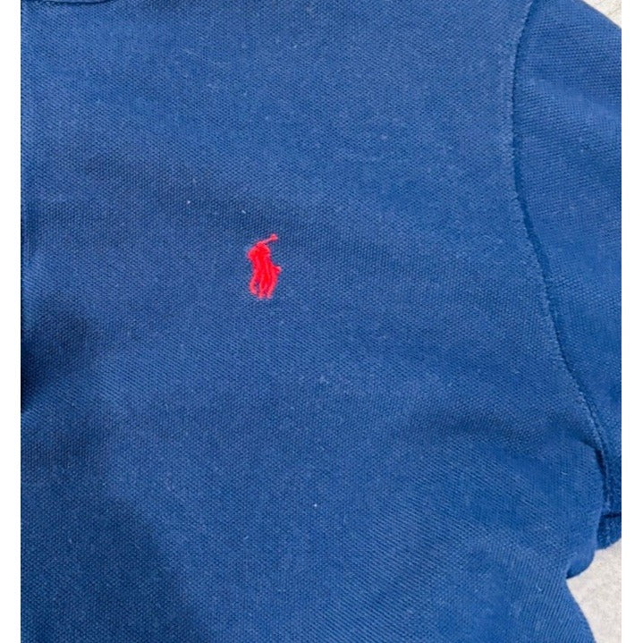 Polo RALPH LAUREN Navy Blue Henley Boys Size XL 18-20  "EUC"