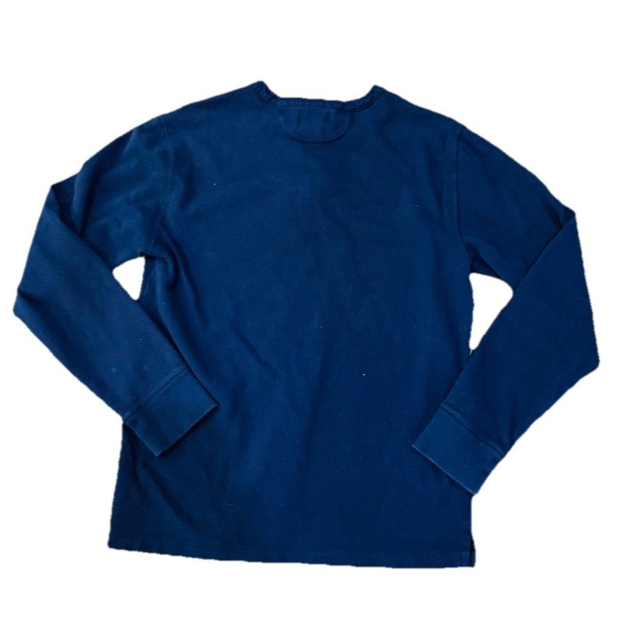 Polo RALPH LAUREN Navy Blue Henley Boys Size XL 18-20  "EUC"