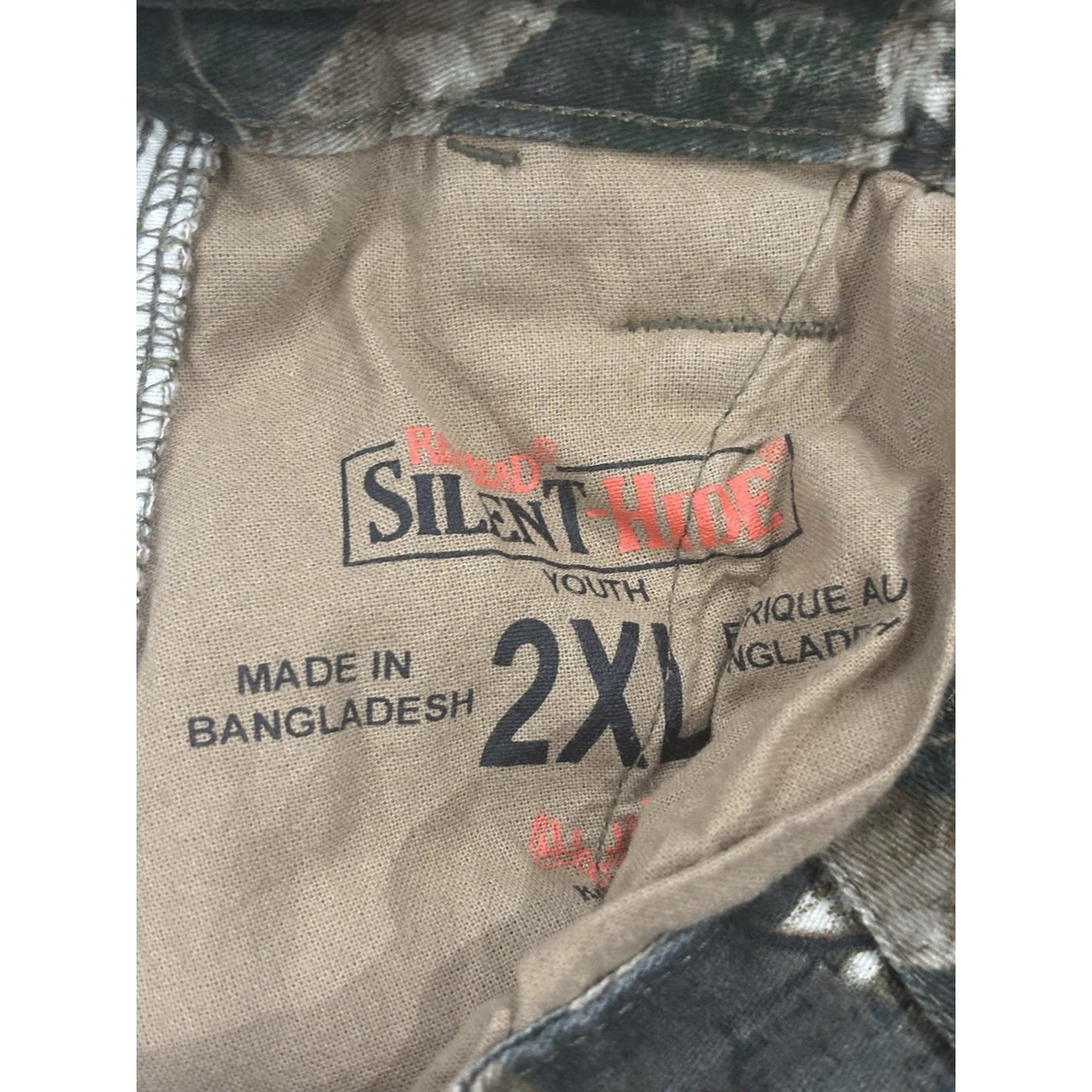 RED HEAD - Silent Hide Camo Cargo Pants - Youth L