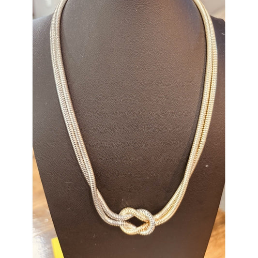 Kendra Scott Annie Knot Necklace In Gold And Silver NWT