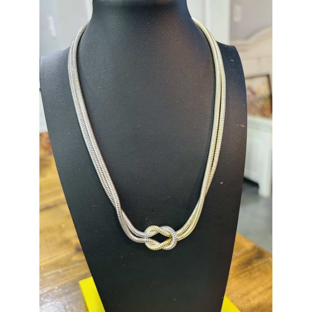 Kendra Scott Annie Knot Necklace In Gold And Silver NWT