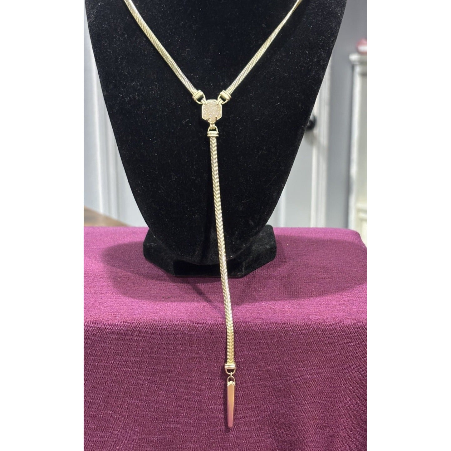 Kendra Scott Starla Y Necklace Gold