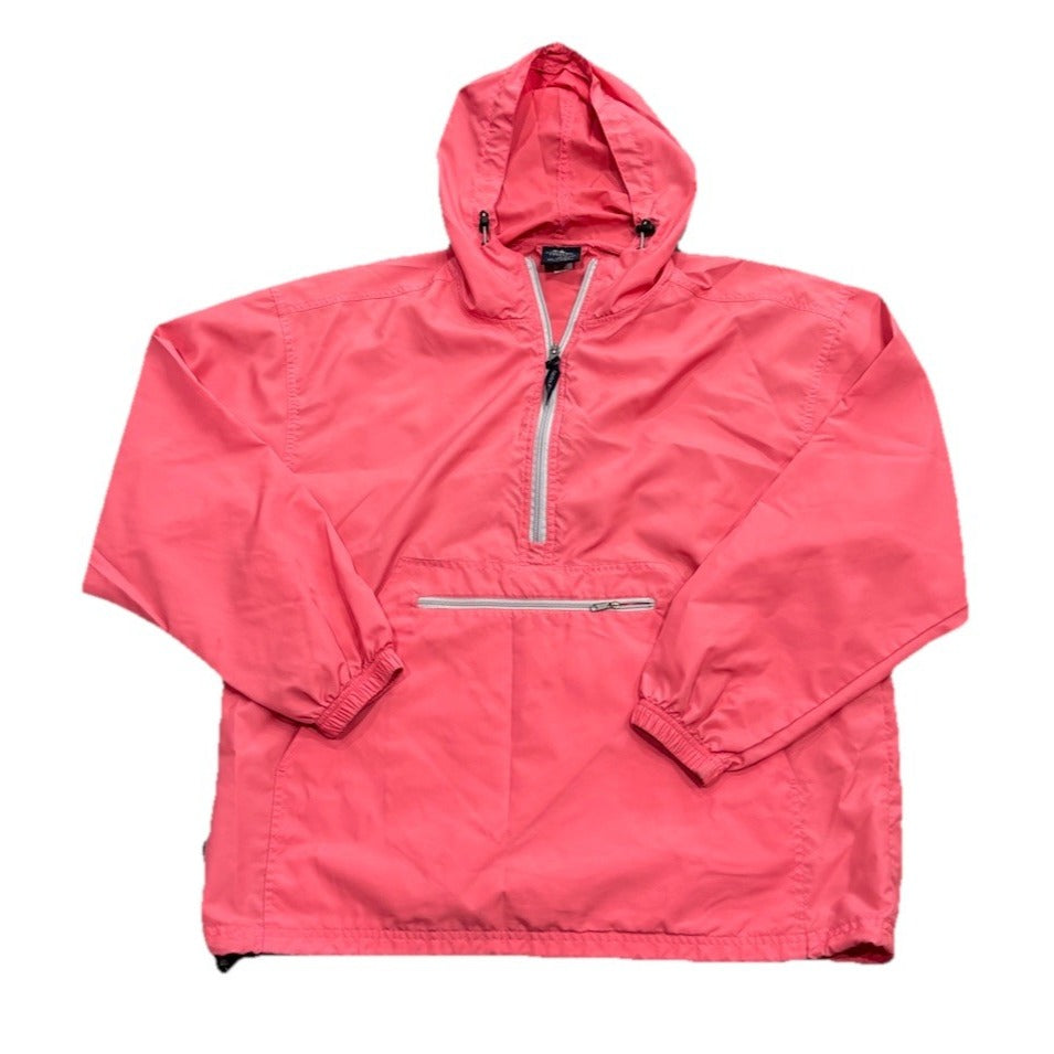 Charles River Pack N Go Pullover Coral Size Medium