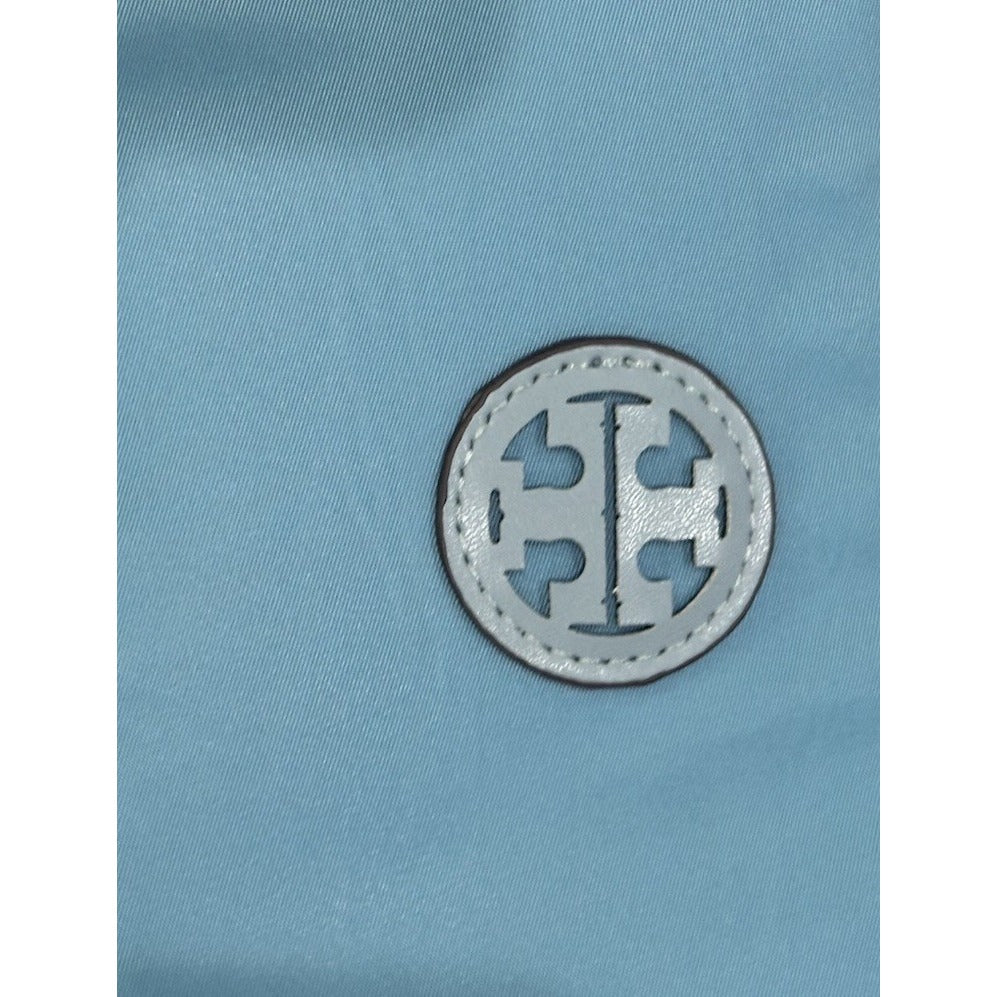 Tory Burch Satin Wristlet Turquoise NWT