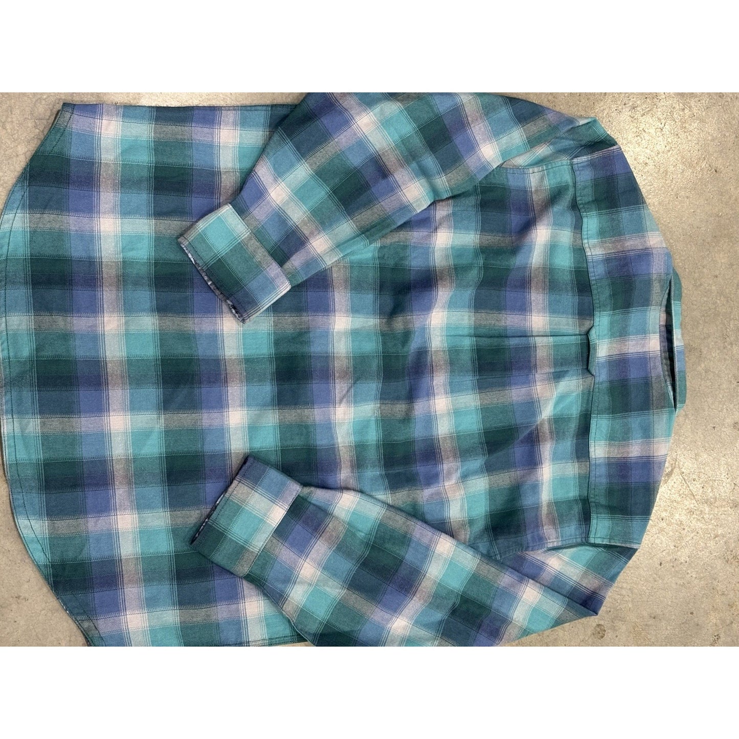 Tommy Bahama Canyon Beach Fireside Check Flannel Button-Up Shirt Size Large NWT