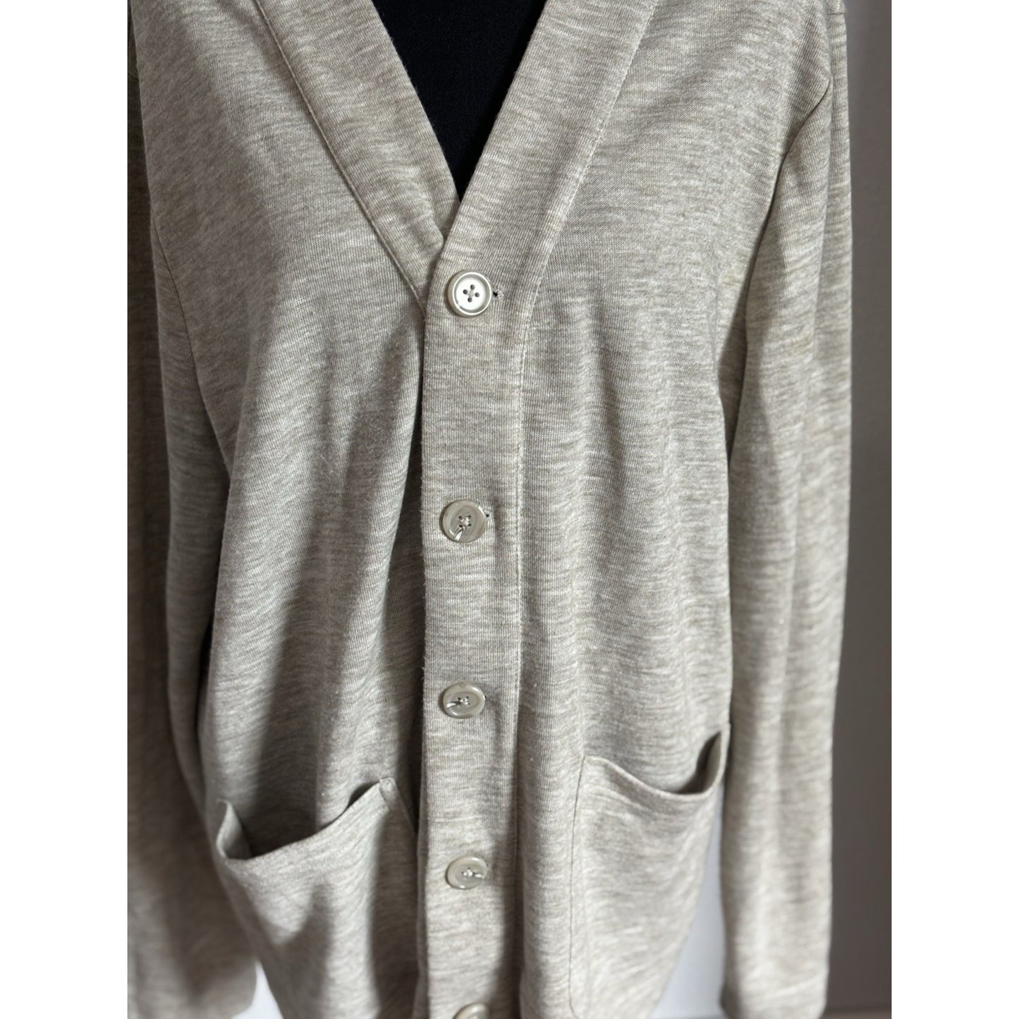 Banana Republic Oatmeal Long Cardigan Size XL