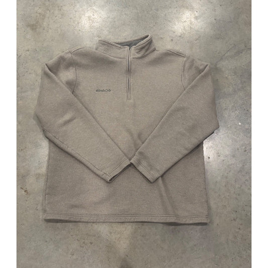 Columbia Sportswear Co. Mens Half-Zip Fleece Pullover Sweater Size XL Beige