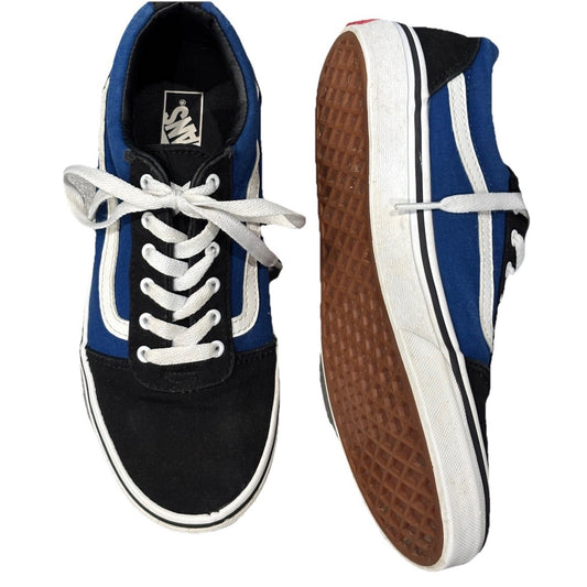 Vans Old Skool Shoes - Youth sz 6 Blue and Black