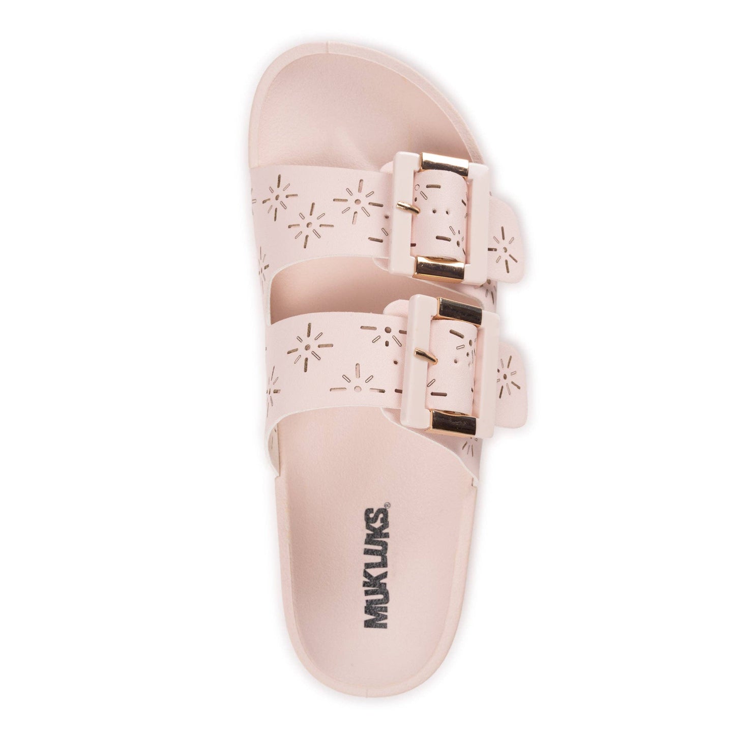 MUK LUKS Women's Grand Cayman Perforated Sandal