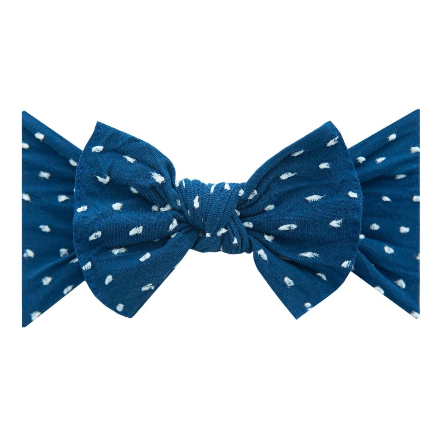 Baby Bling® Shabby Dot Knot soft nylon headband