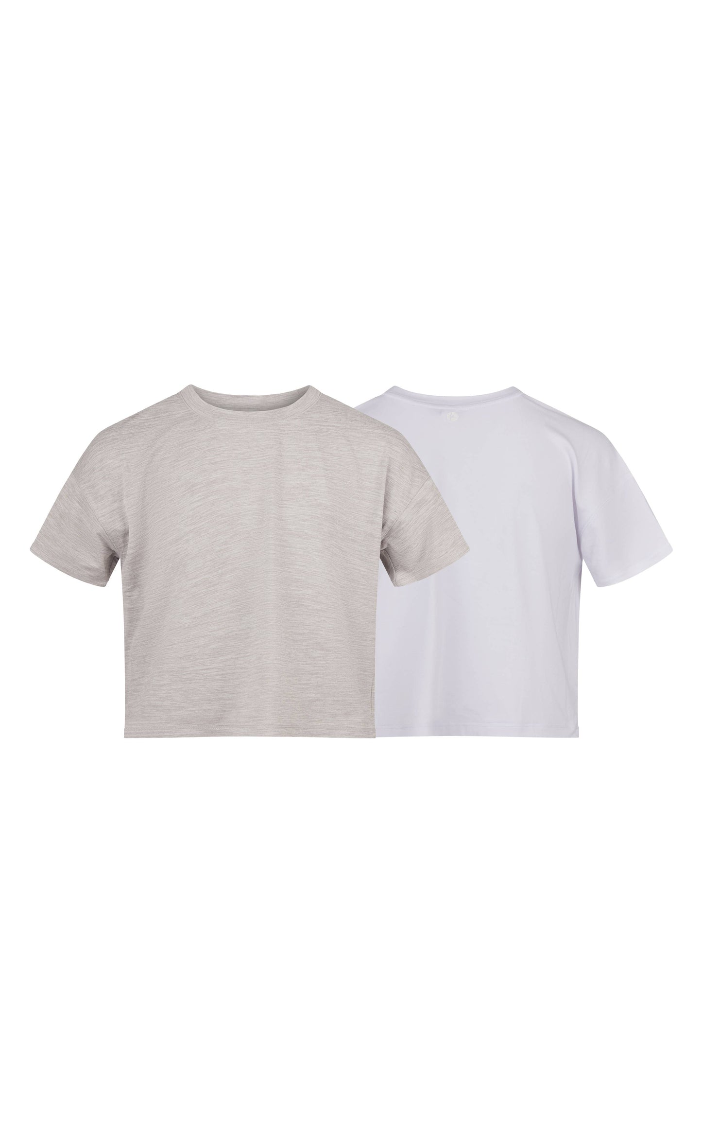 Girls - 2 Pack Super soft Deluxe Boxy Short Sleeves T-Shirts