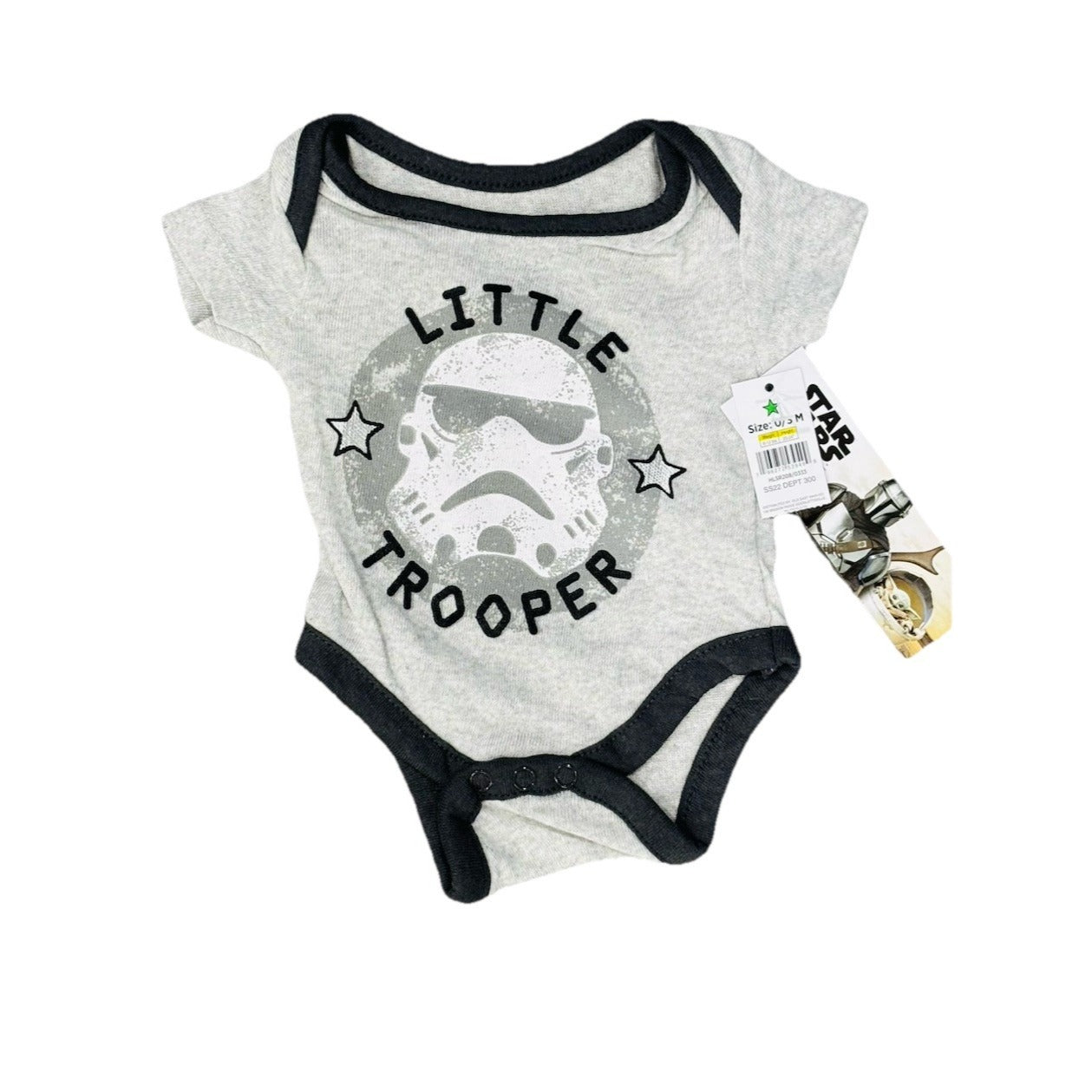 Star Wars Little Trooper  Onsie NWT Size 3M