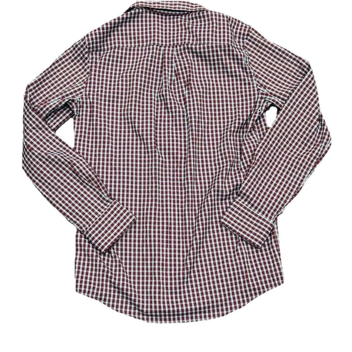 Southern Tide Long Sleeve Shirt Red Gingham Check Plaid Size Large