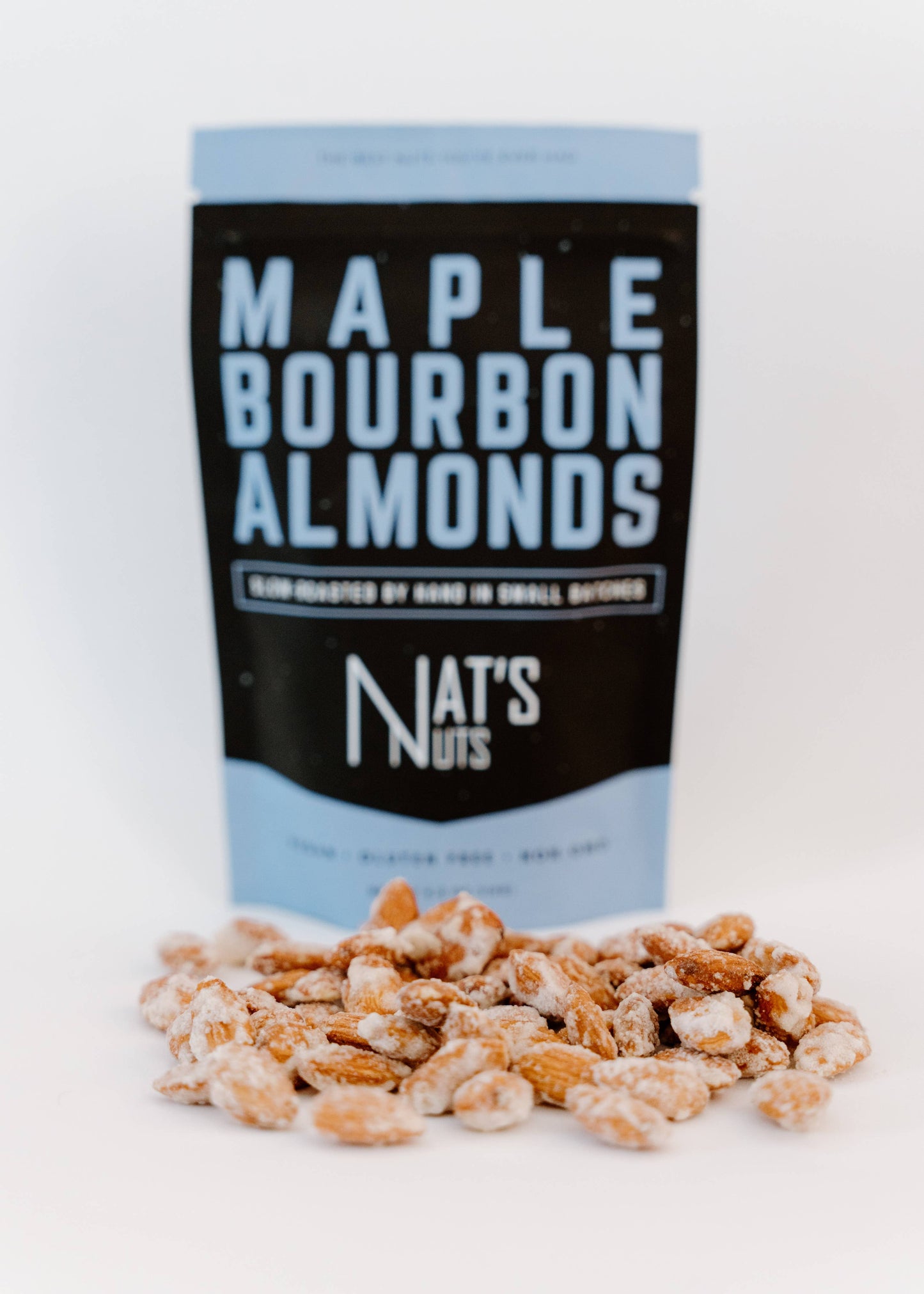 Maple Bourbon Almonds