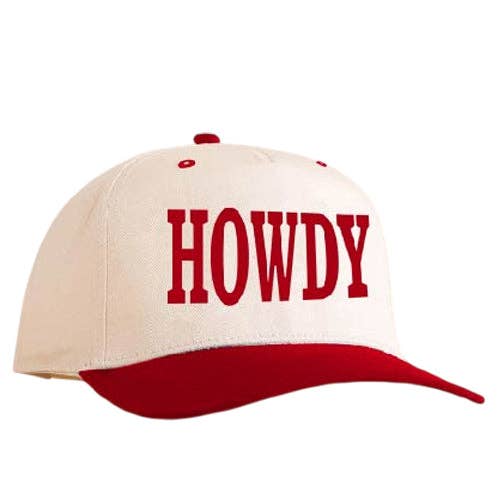 Lulu Mac HOWDY CAP RED