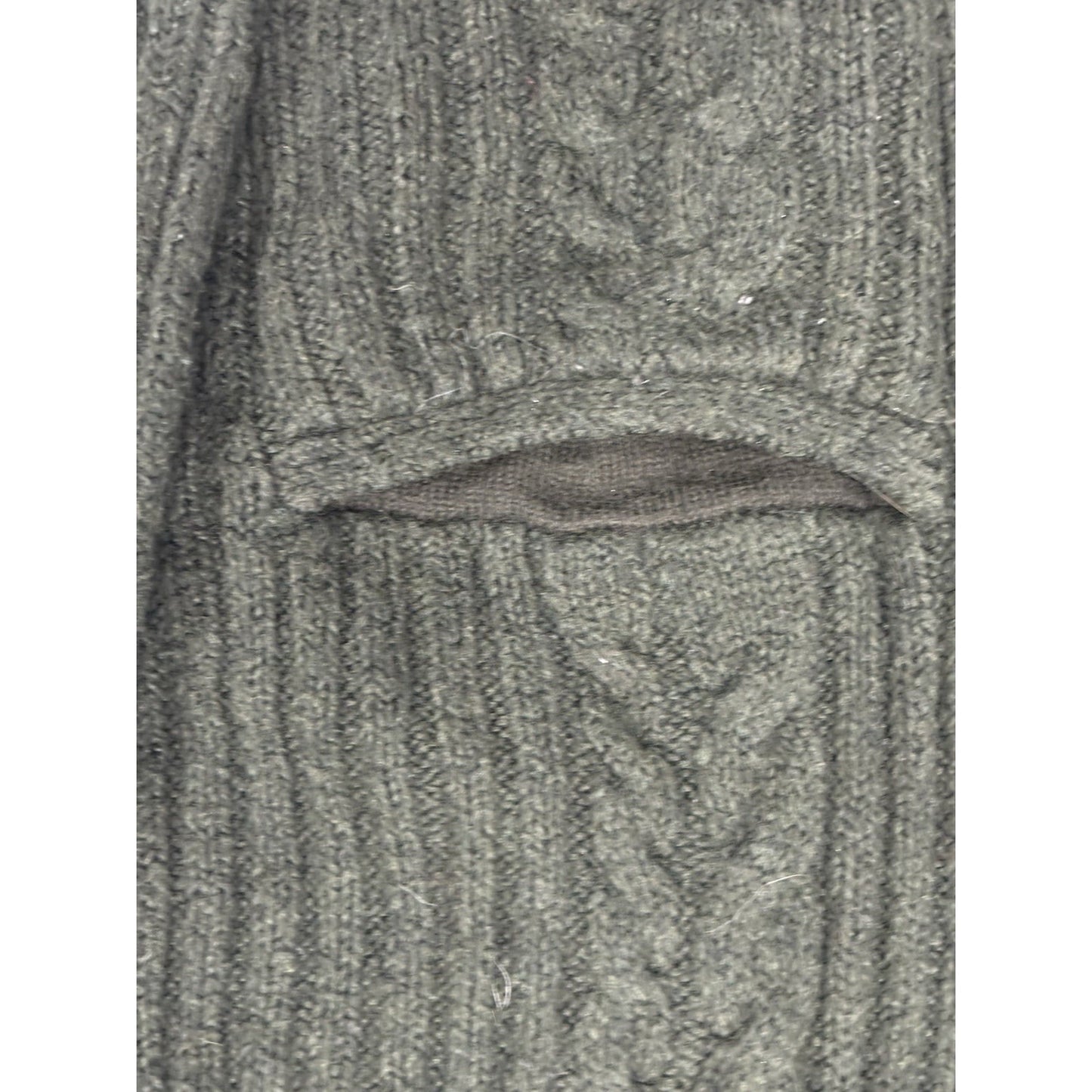 Abercrombie And Fitch Hunter Green Cable Sweater Size Small