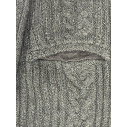 Abercrombie And Fitch Hunter Green Cable Sweater Size Small