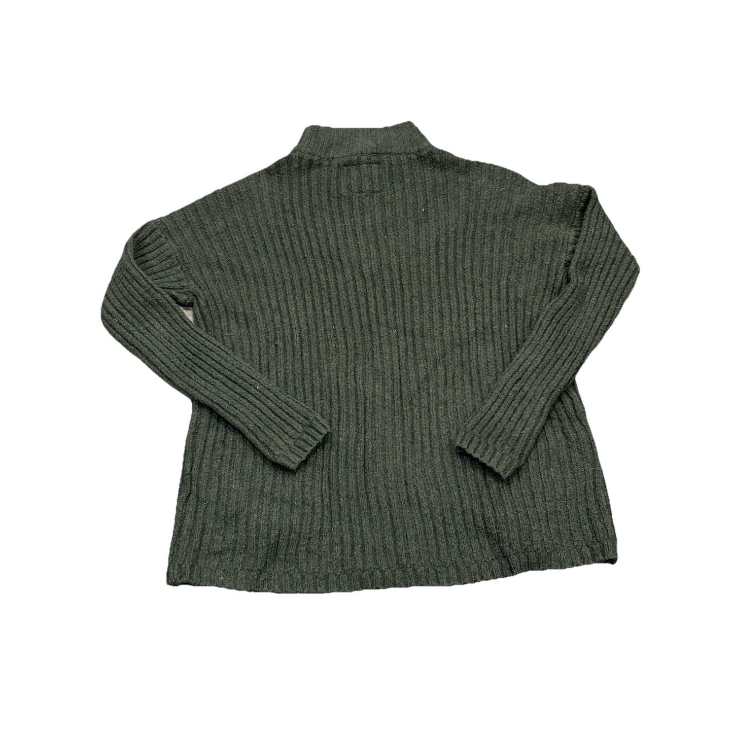 Abercrombie And Fitch Hunter Green Cable Sweater Size Small
