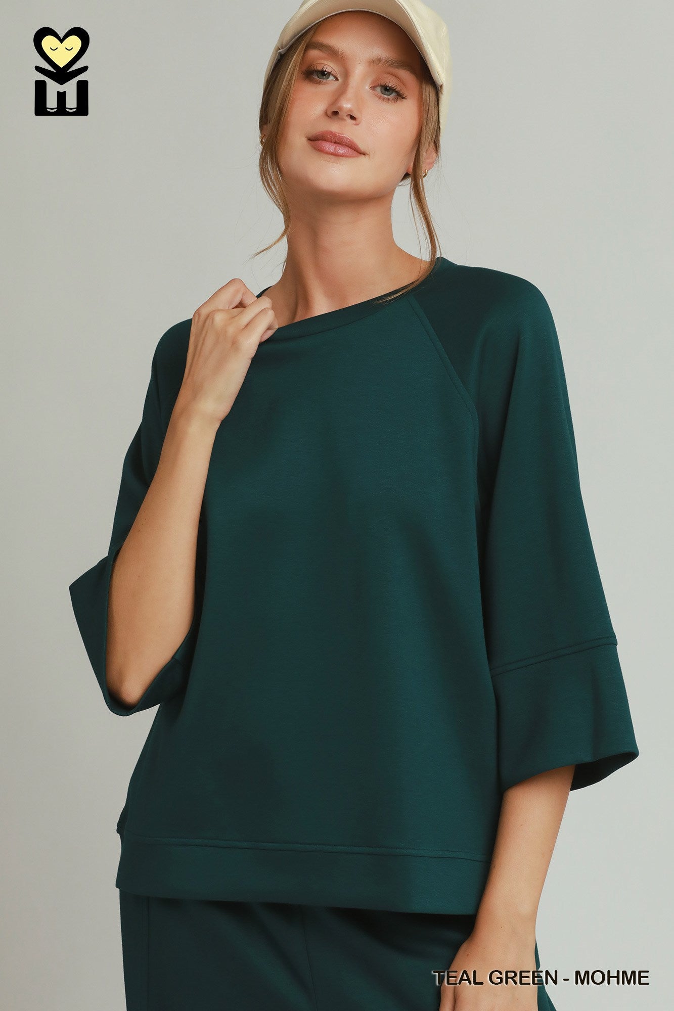 Umgee 3/4 Sleeve Top