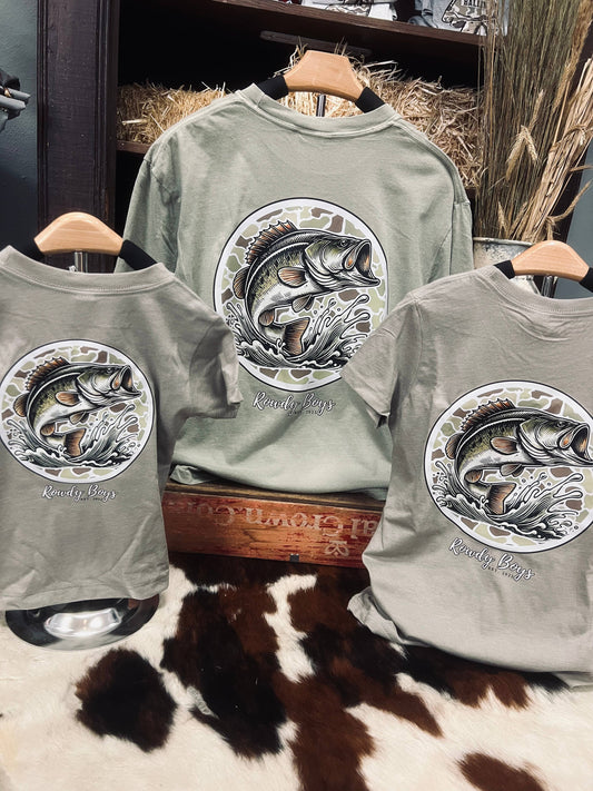 Rowdy Boys Bass Youth Tee