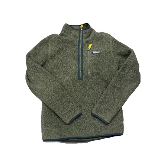 Patagonia Jacket Size XS Green Fleece 1/4 Zip Retro Pile Pullover Outdoors