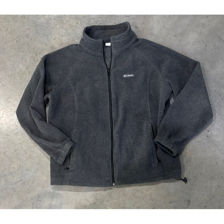 Columbia Benton Fleece Jacket Gray Size 2XL