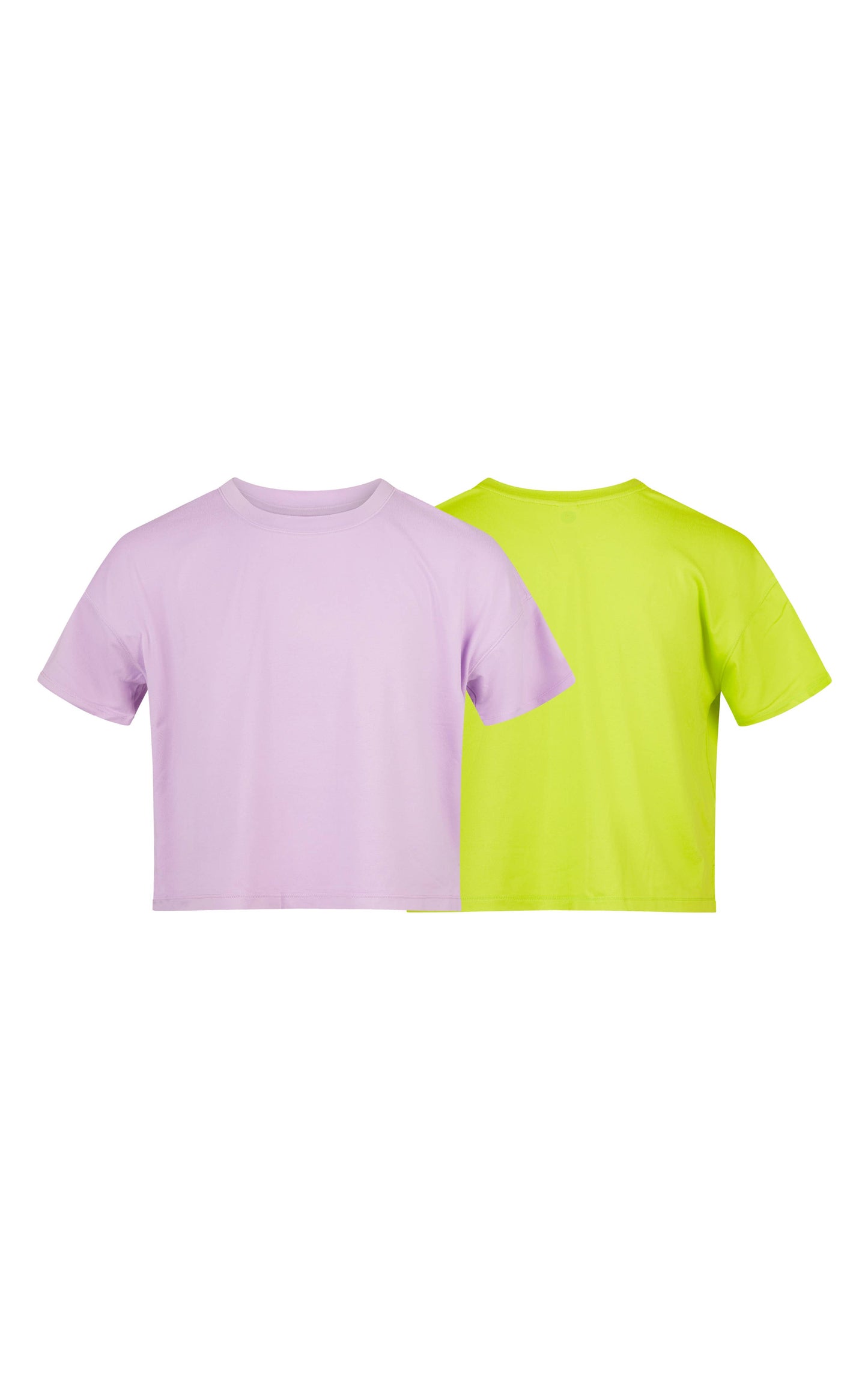 Girls - 2 Pack Super soft Deluxe Boxy Short Sleeves T-Shirts