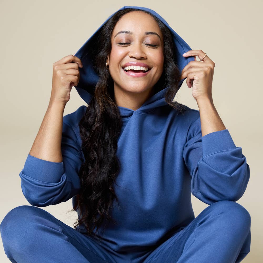 Athleisure DreamTech Oversize Hoodie Lounge Set for Women