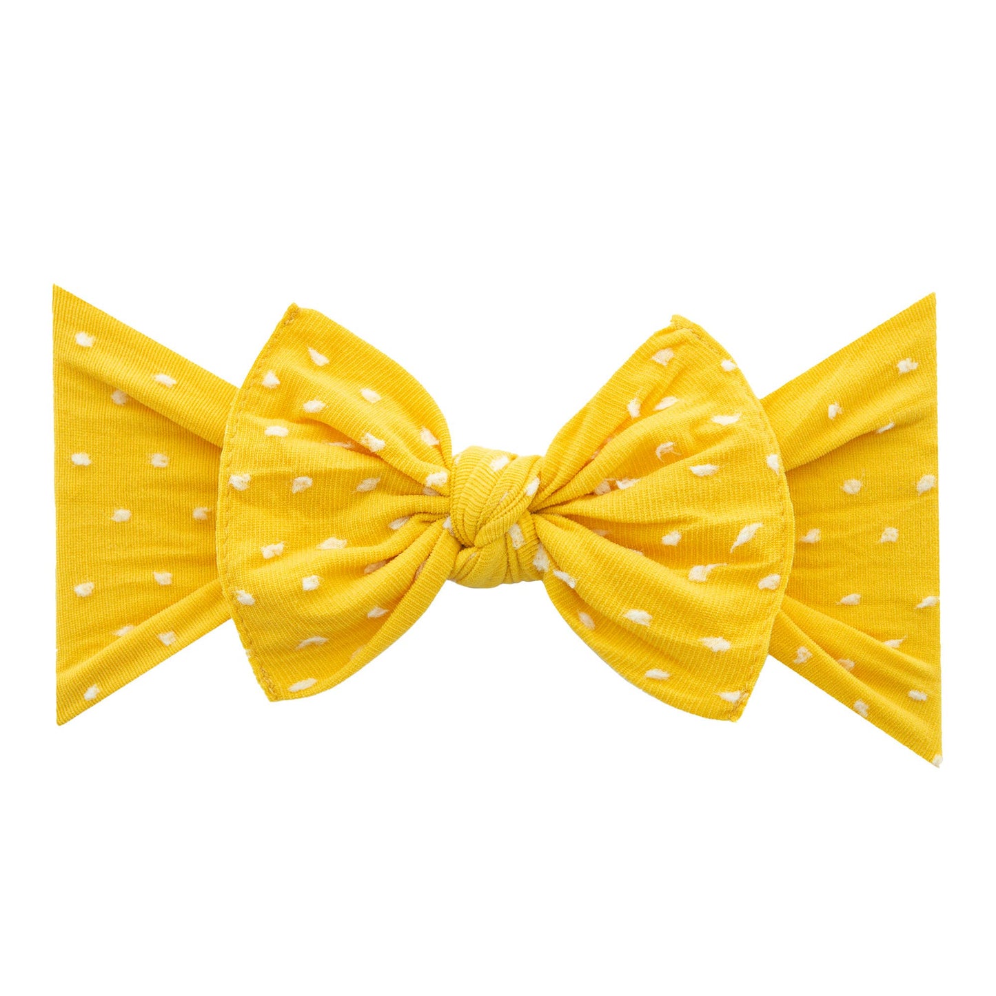 Baby Bling® Shabby Dot Knot soft nylon headband