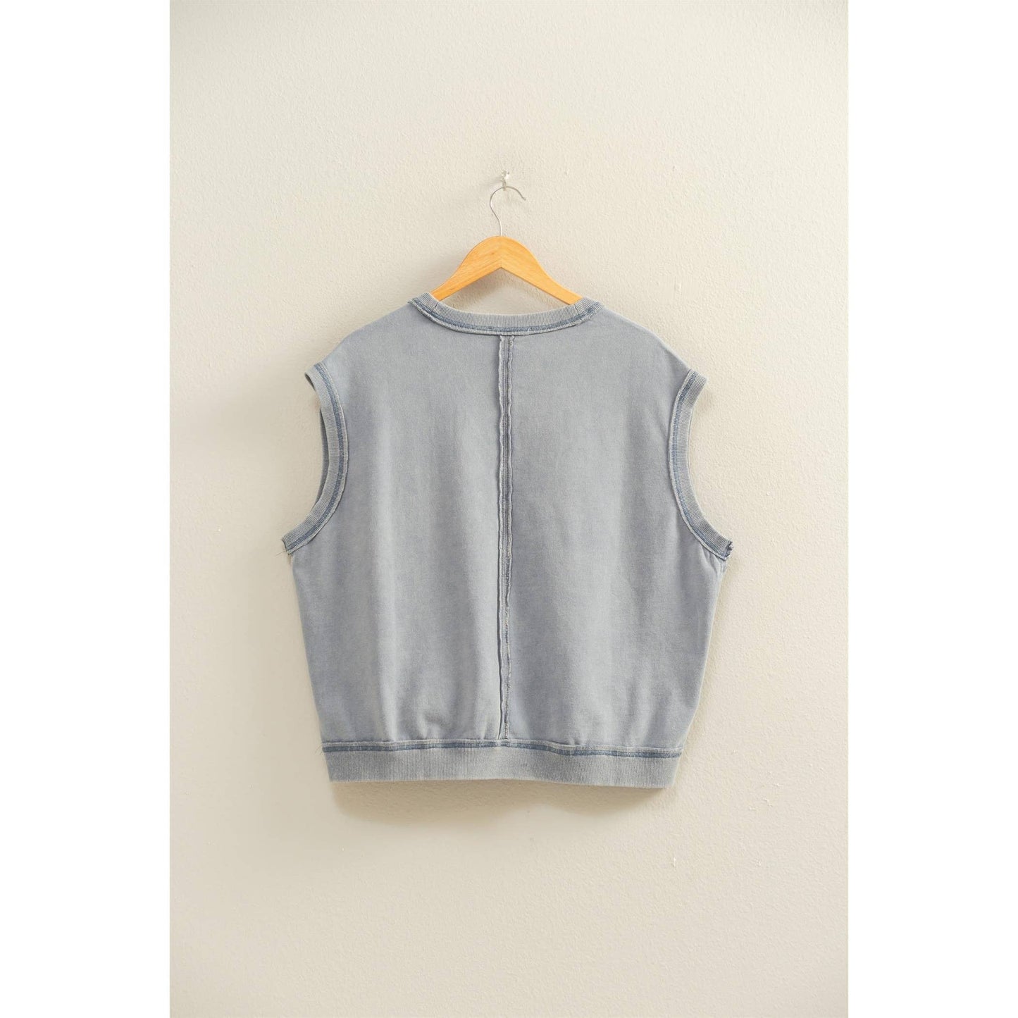 V-Neck Sleeveless Casual Vest