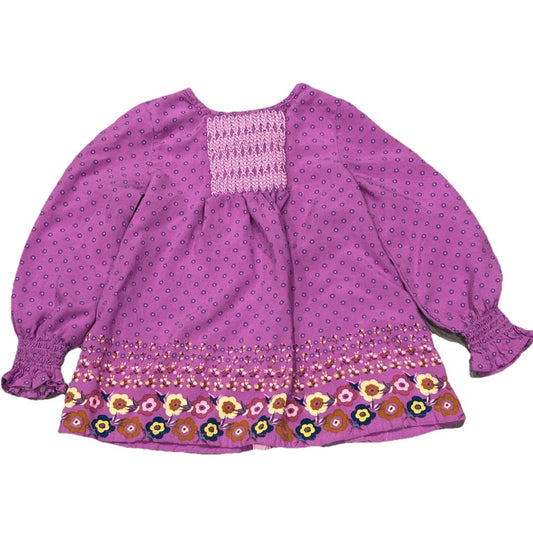 Matilda Jane long sleeve shirt purple size 4