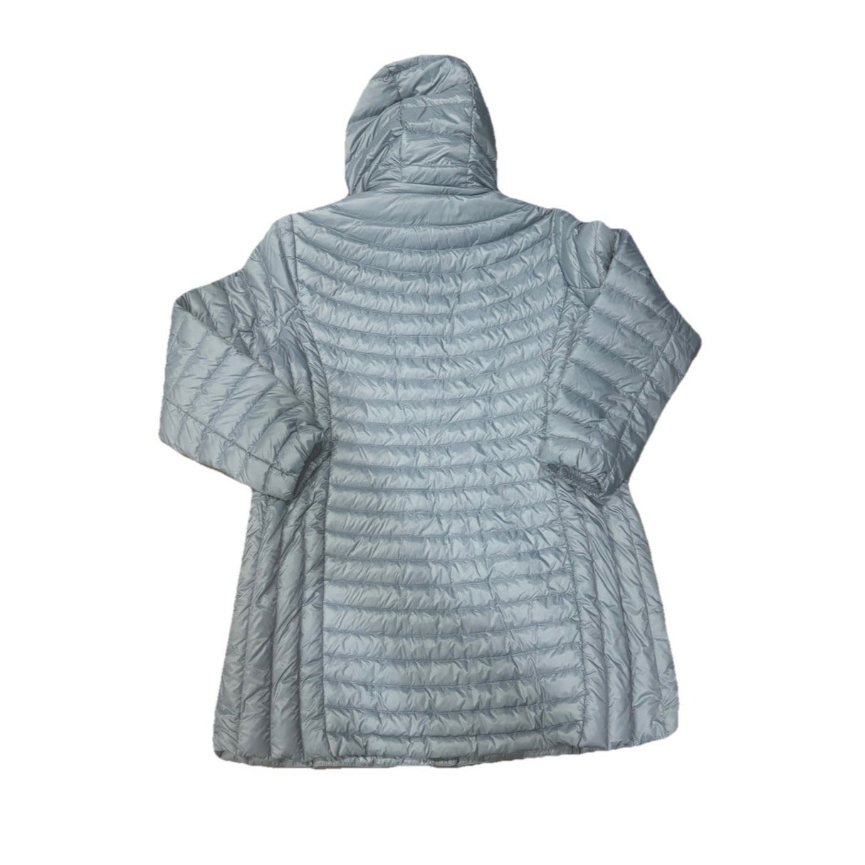 32 Heat Woman’s Size XL Light Blue Long Packable Down Jacket