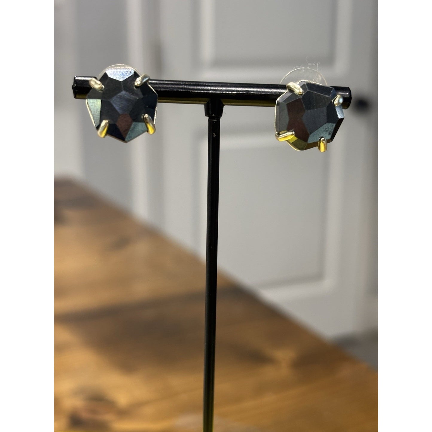 Kendra Scott Ryan Earrings Gold With Pyrite