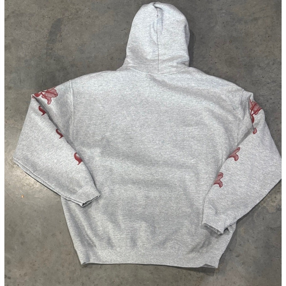 Schrute Farms The Office Hoodie Small Gray Dwight Shrute Bed Breakfast Winery L