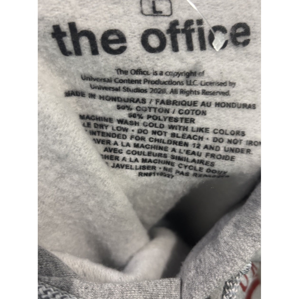 Schrute Farms The Office Hoodie Small Gray Dwight Shrute Bed Breakfast Winery L