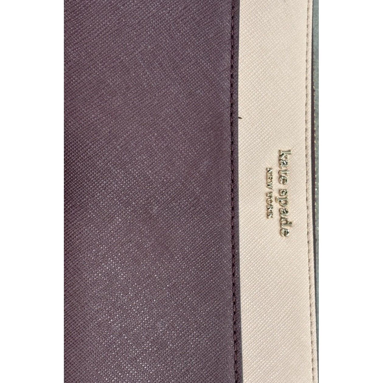 Kate Spade Cameron Rose Smoke And Pink Street Wallet