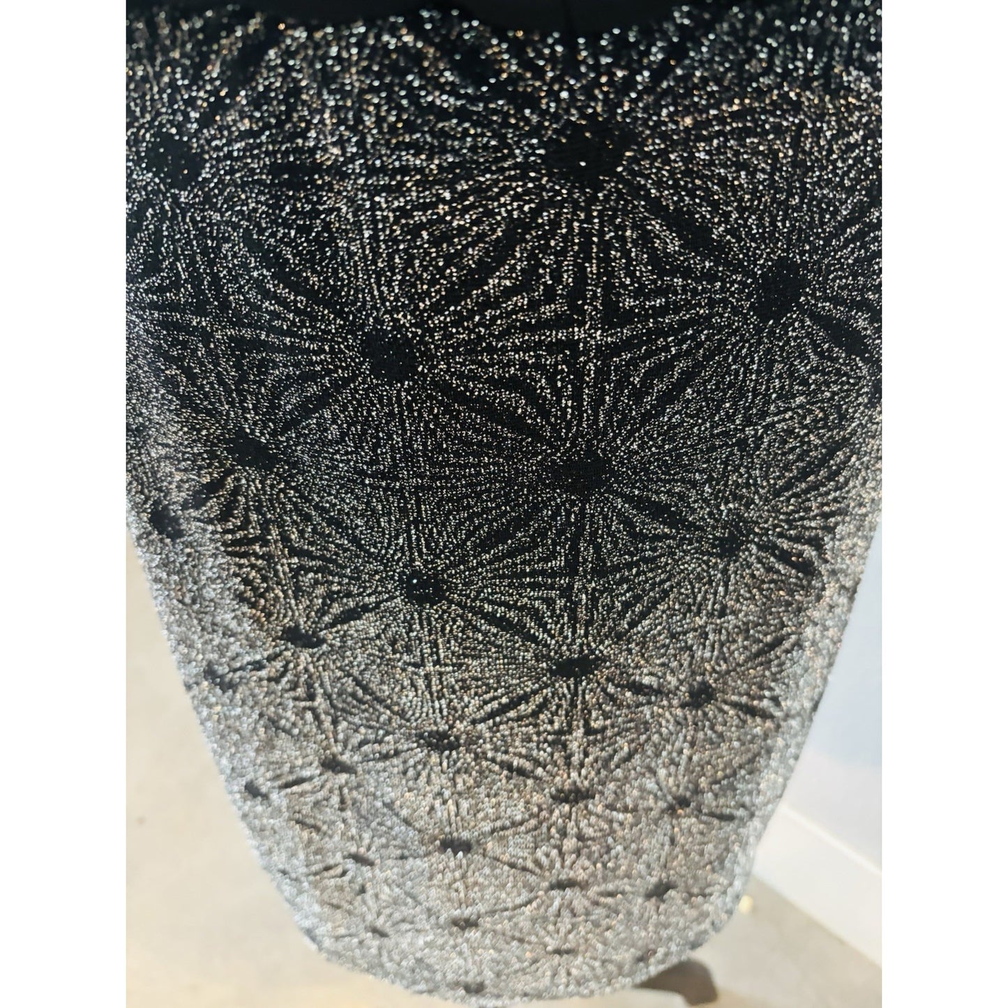 Collections Dress Barn Formal Dress Black And Silver Pearl Accents