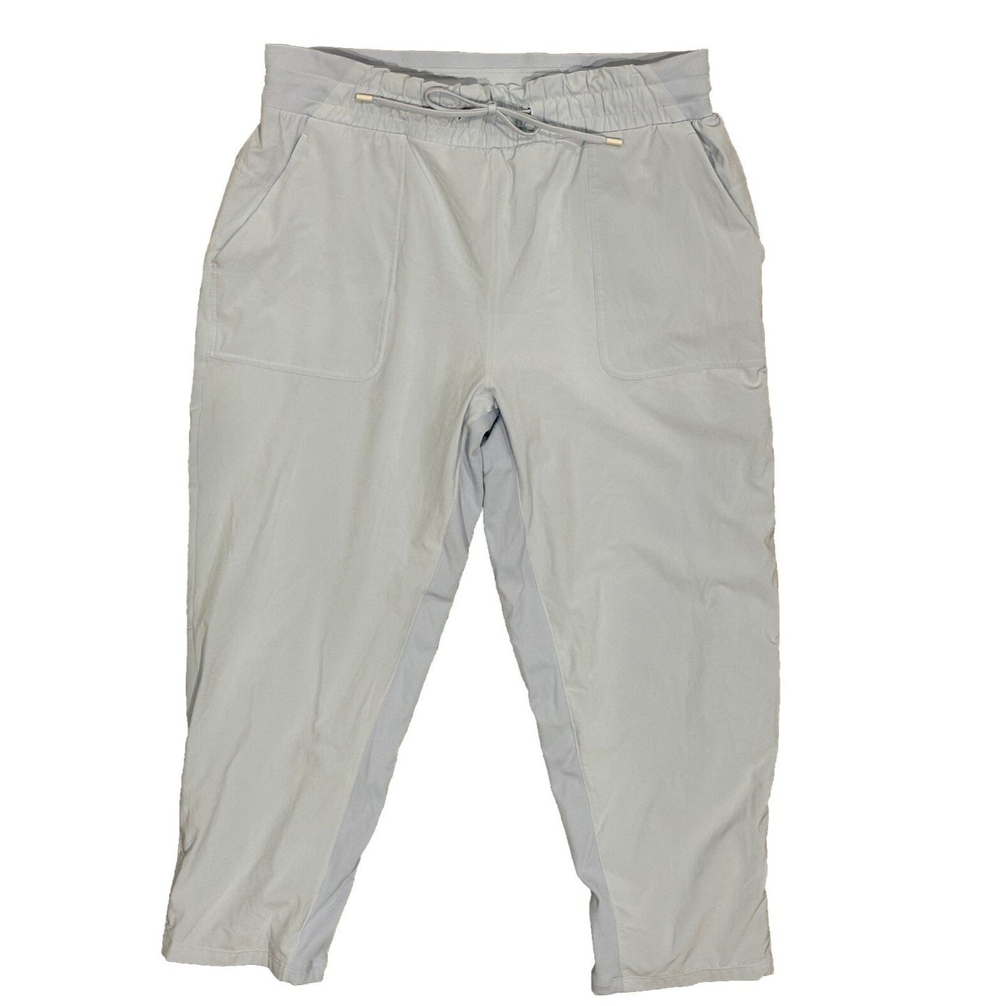 Lululemon Beyond The Studio Cropped Lined Light Blue Pants Size 12