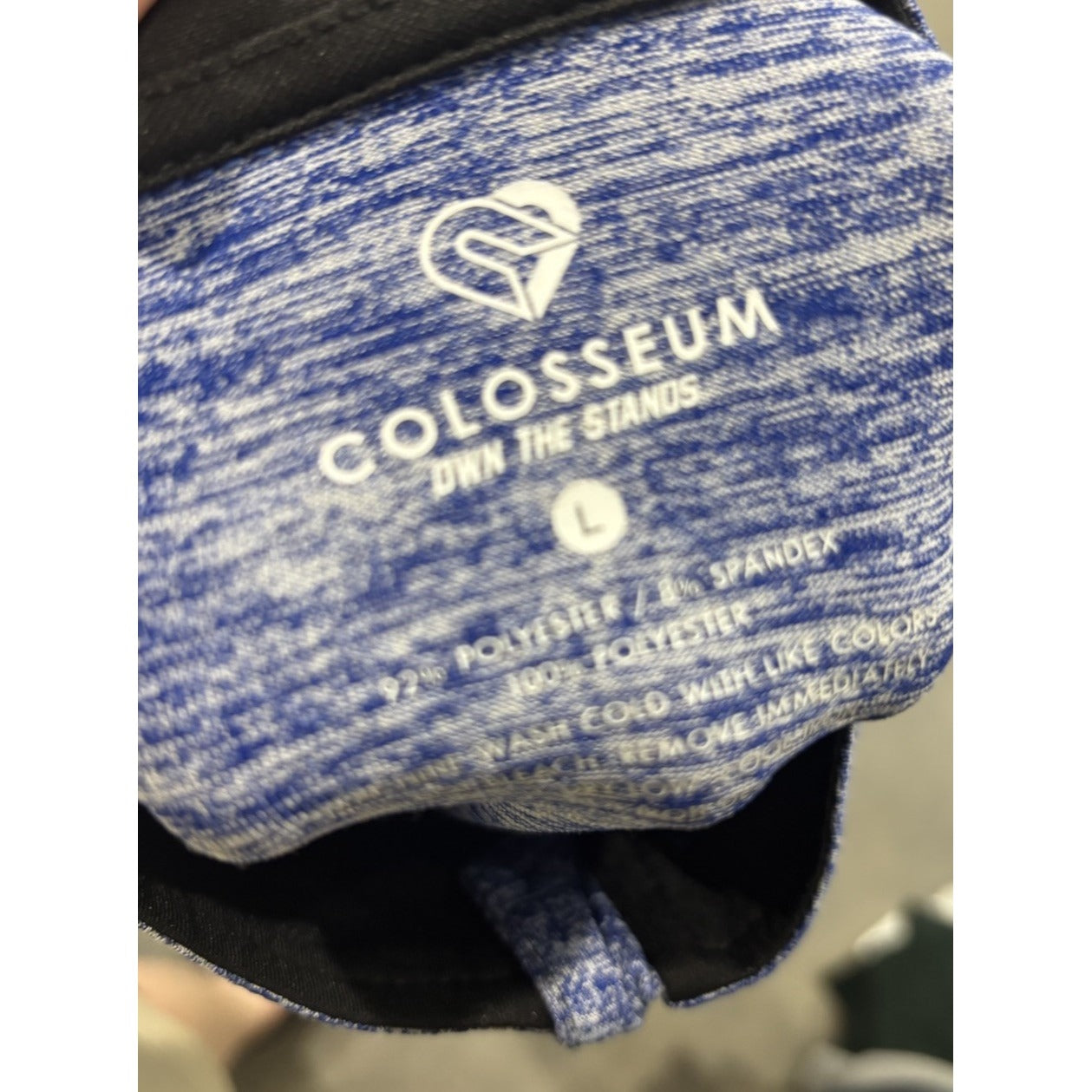 Duke Colosseum Women's Bikram Quarter-Zip Jacket Royal Large