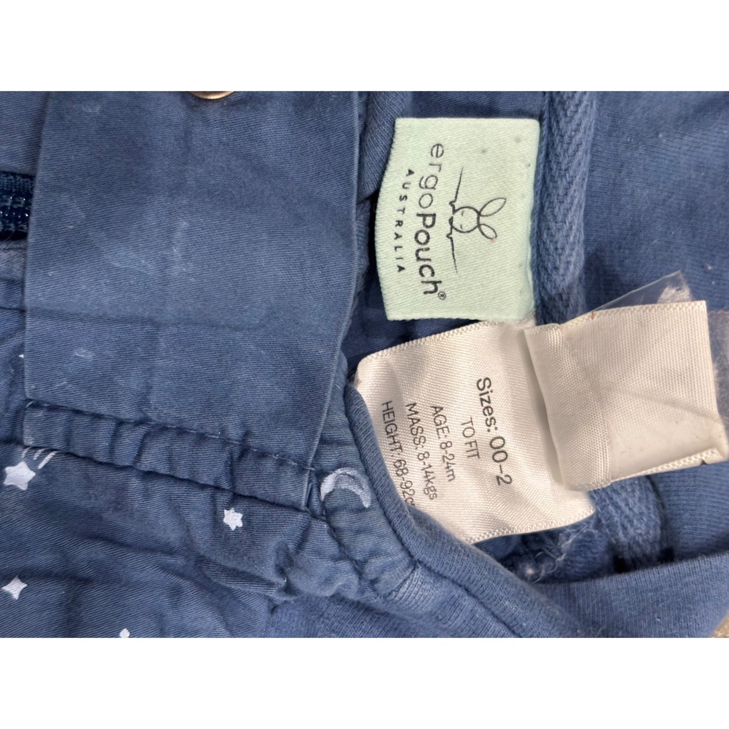 ErgoPouch Australia Baby Sleep Suit Bag 0.2 TOG Size 0-24 Months